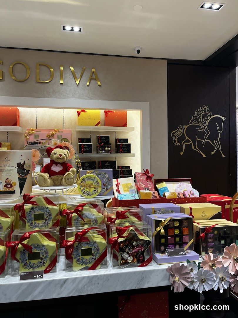 Godiva Chocolate Display