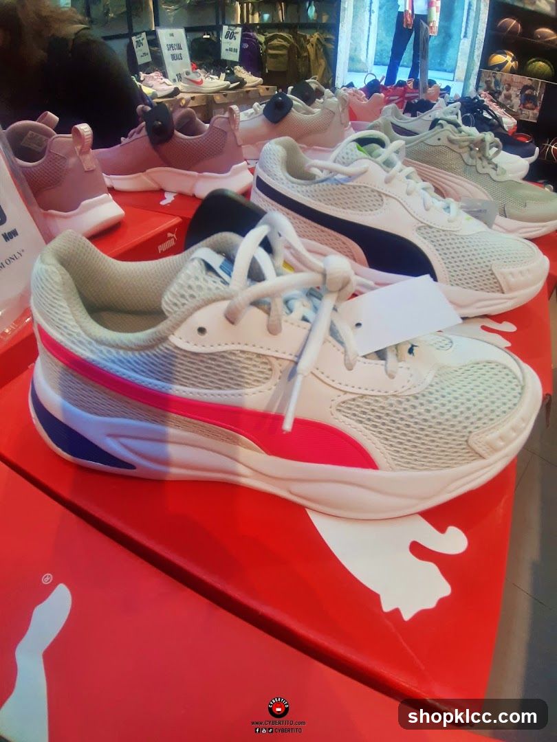 Puma Sneakers Display