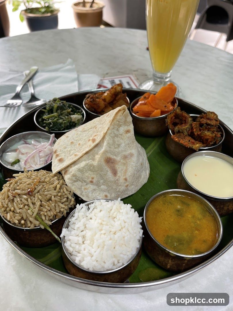 Indian Thali Meal