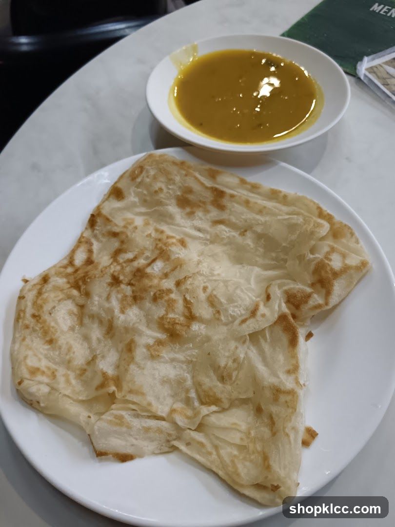 Roti Canai with Curry