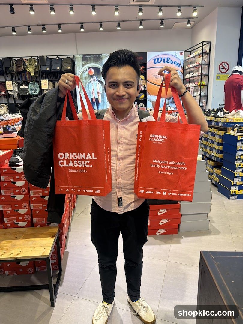Man Holding Shopping Bags