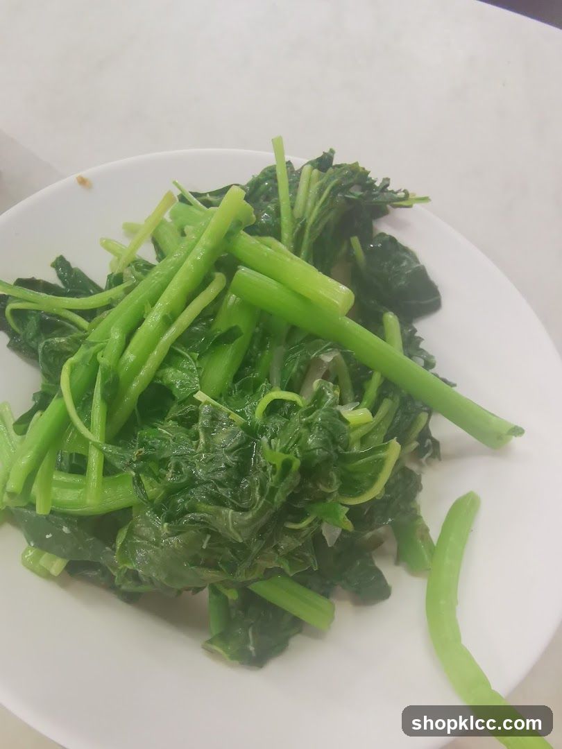 Steamed Greens