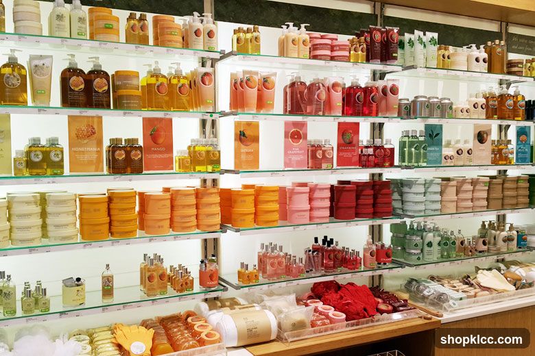 Skincare Products on Shelves