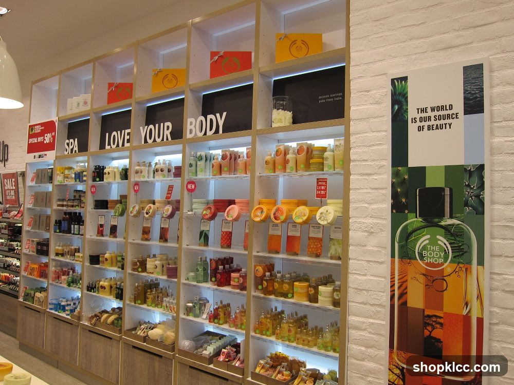 The Body Shop Interior