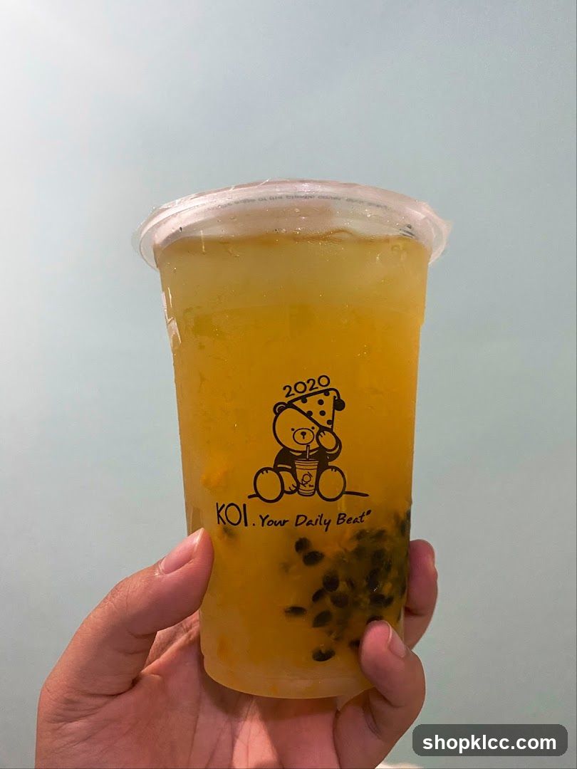 Passion Fruit Drink