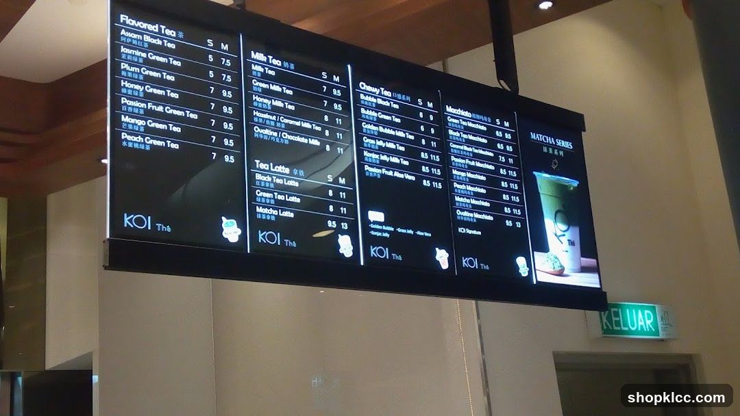 KOI The Menu