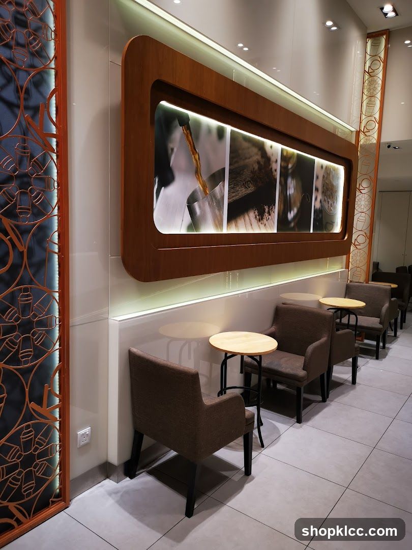Coffee Shop Seating Area