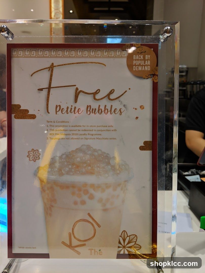 Free Petite Bubbles Promotion