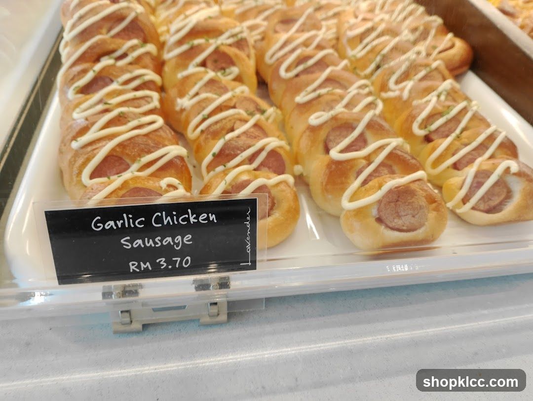 Garlic Chicken Sausage Bread