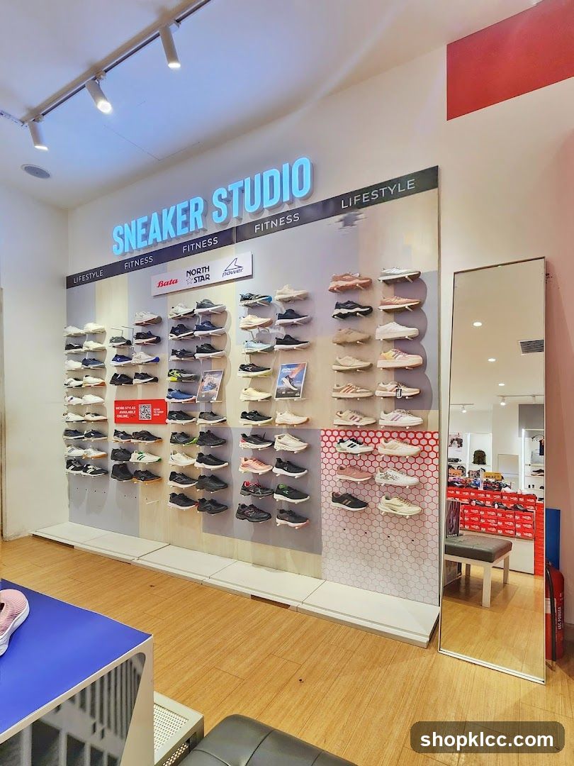 Sneaker Studio Interior