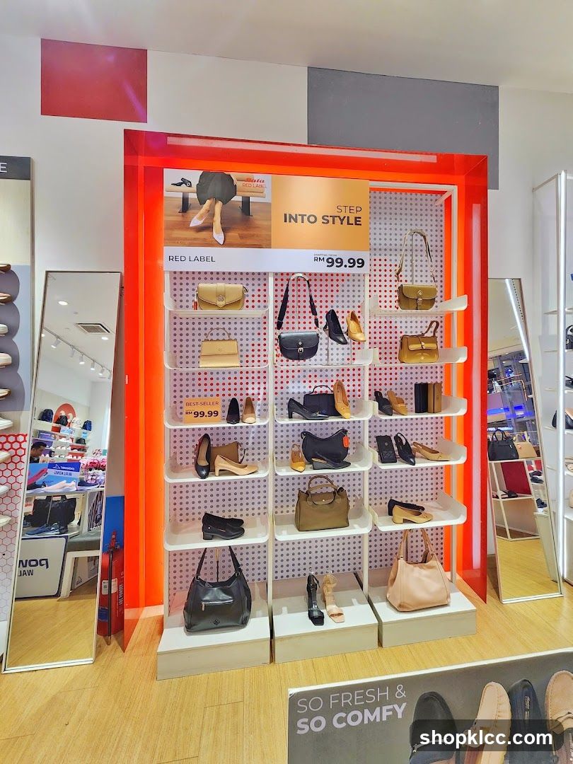 Shoe and Handbag Display