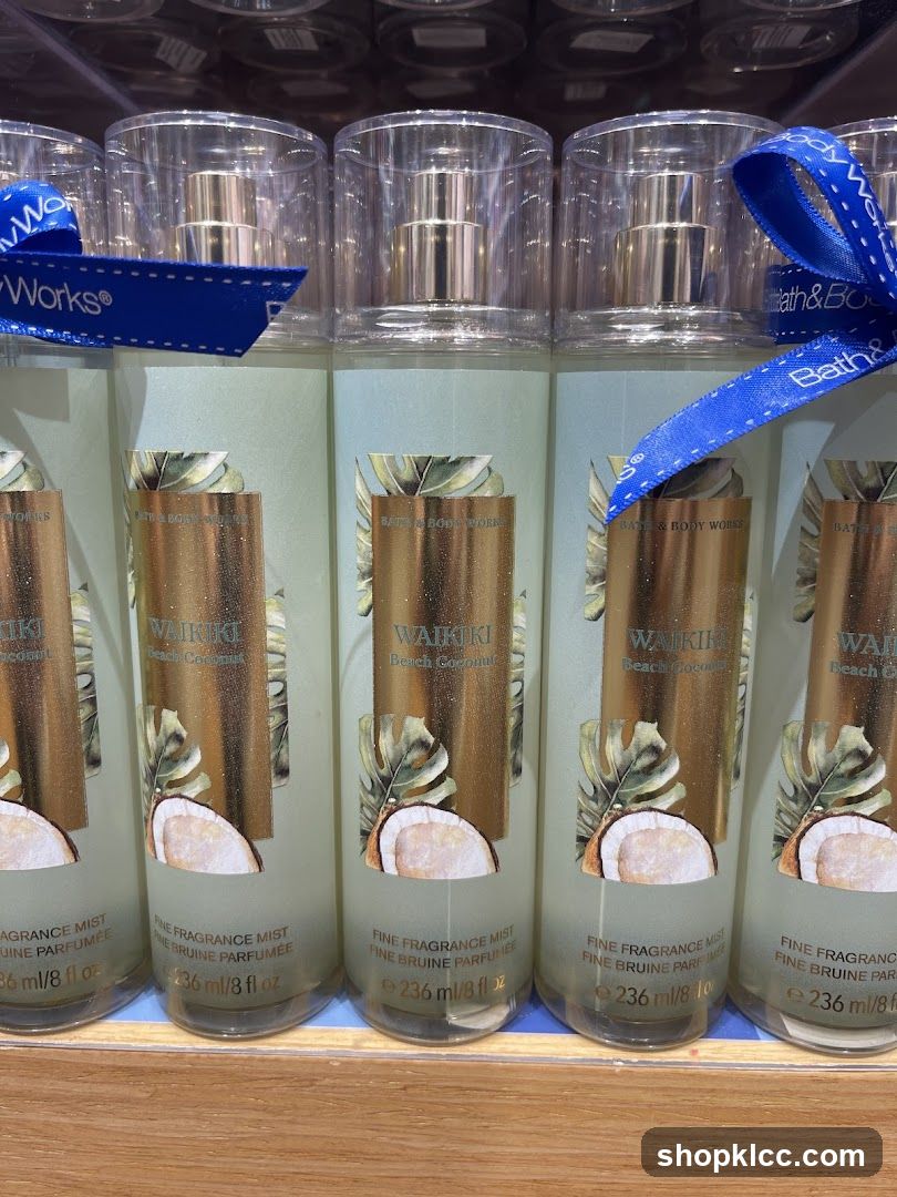 Bath & Body Works Waikiki Beach Coconut Fine Fragrance Mist