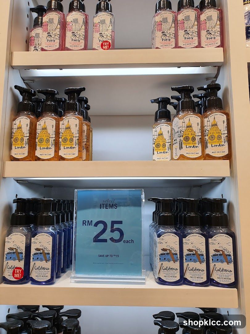 Bath & Body Works Hand Soaps