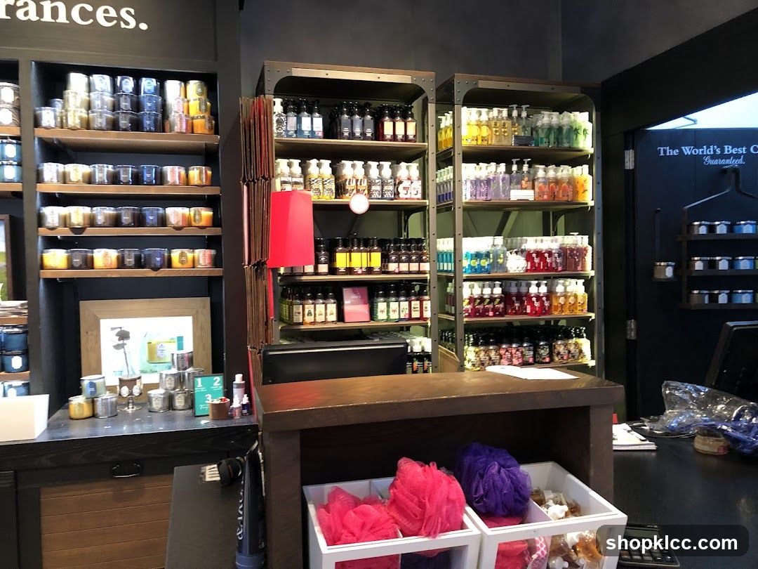 Store Interior with Shelves of Products