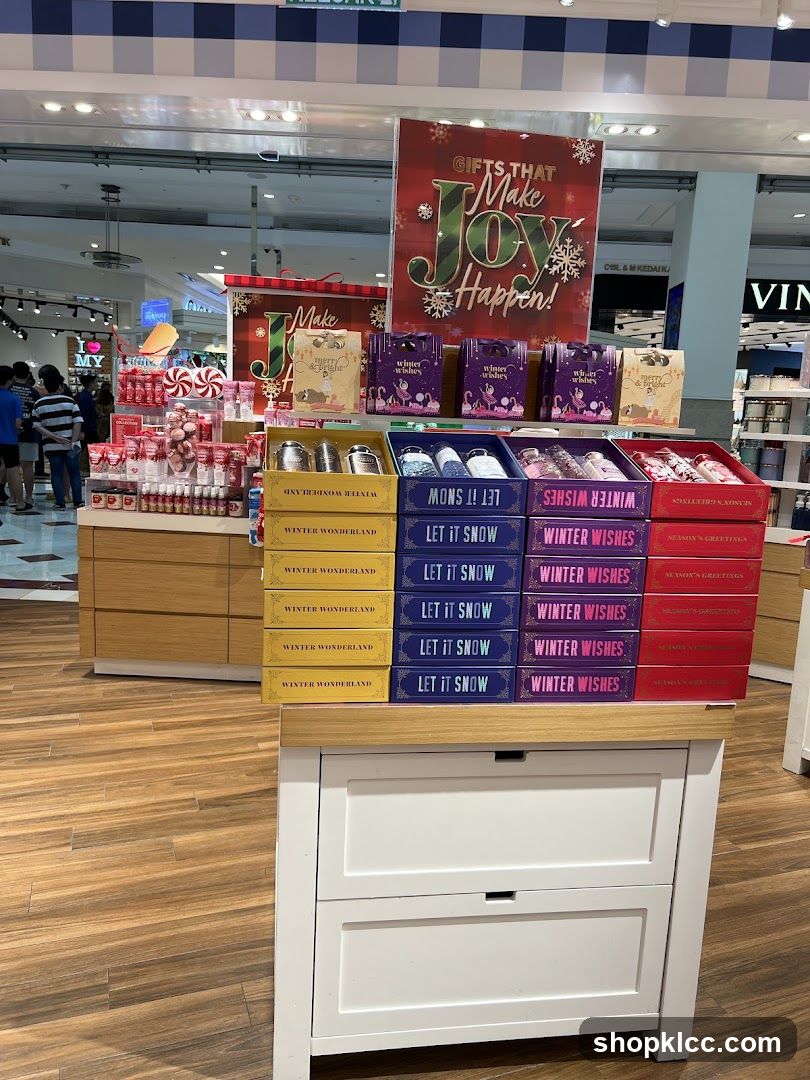 Christmas Gift Display
