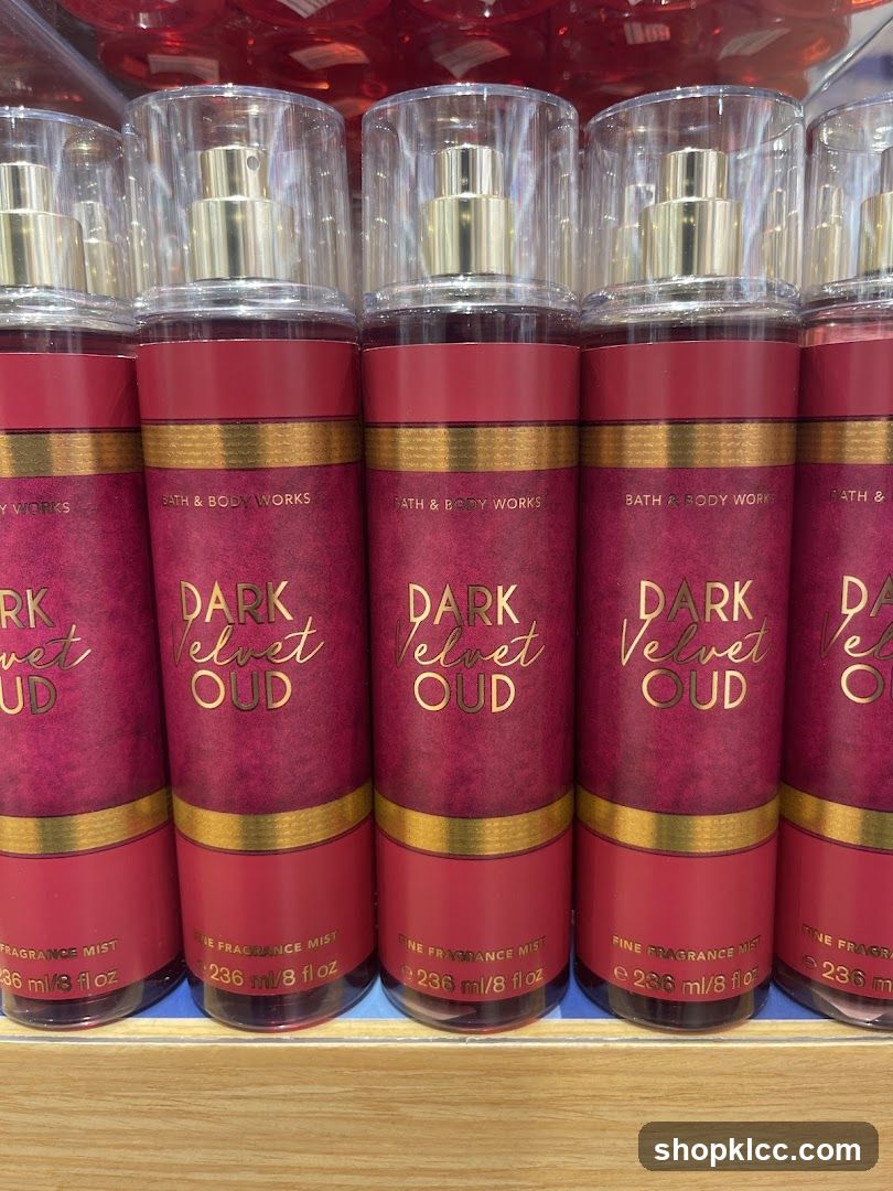 Bath & Body Works Dark Velvet Oud Fine Fragrance Mist