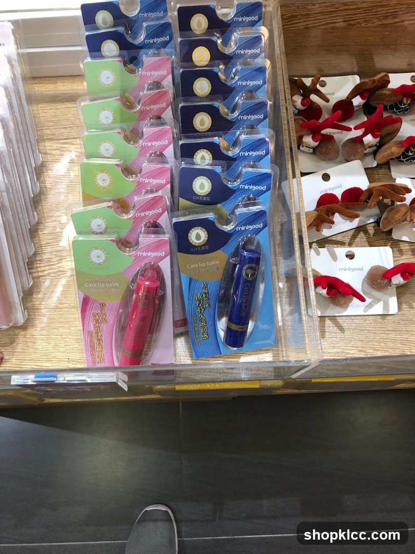 Lip Balms and Hair Accessories