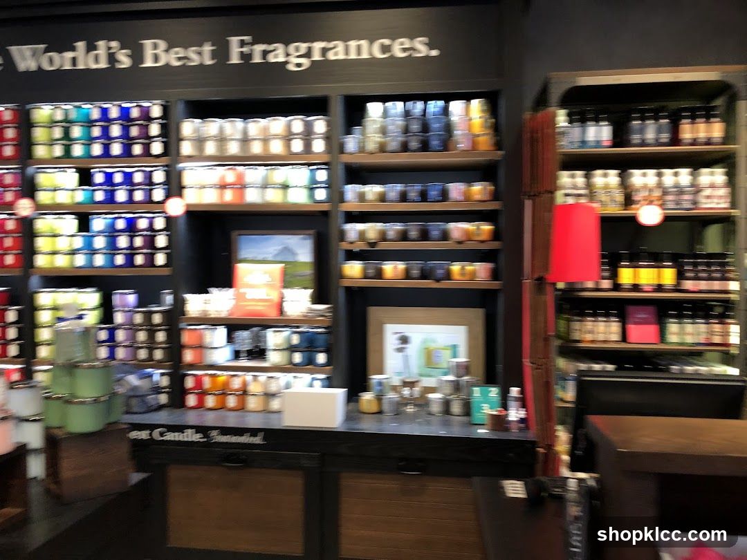 Candle Store Display