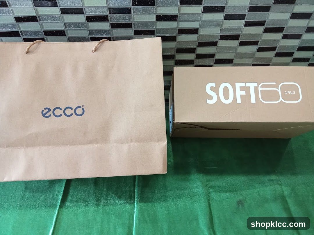 Ecco Shopping Bag and Soft 60 Box