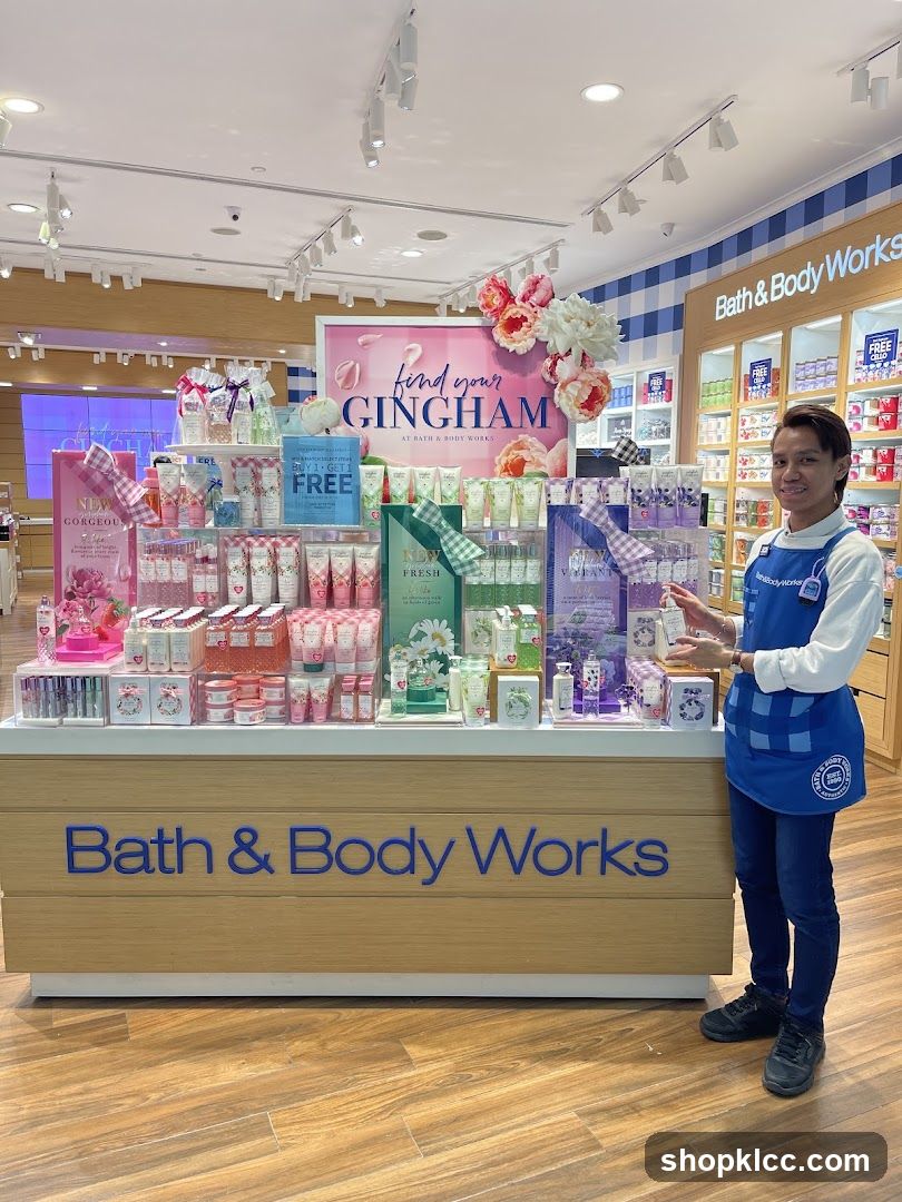 Bath & Body Works Display