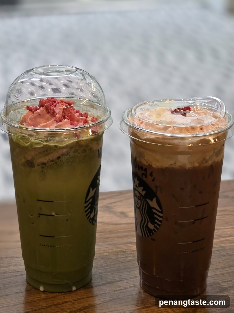 Two Iced Drinks