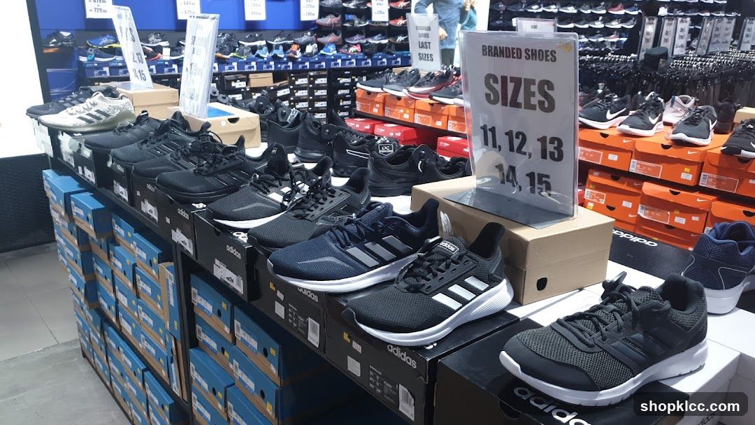 Athletic Shoe Display