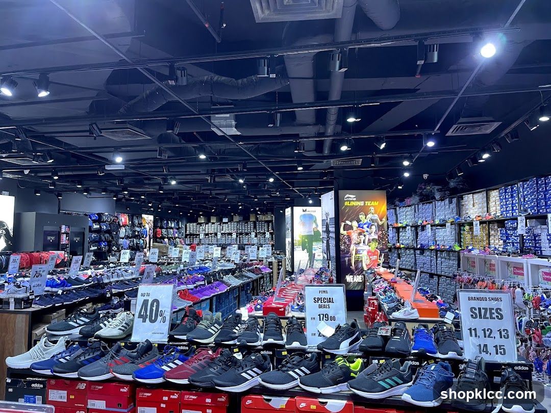 Sports Shoe Store Display