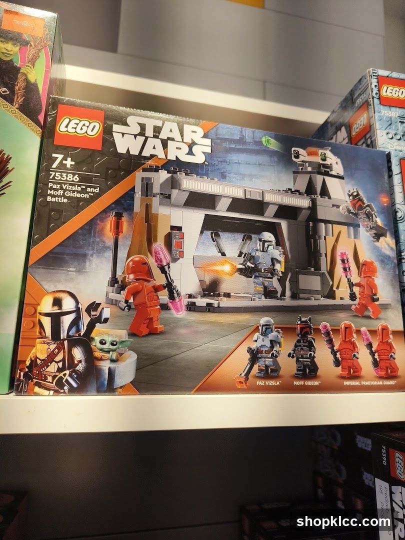 LEGO Star Wars Paz Vizsla and Moff Gideon Battle Set