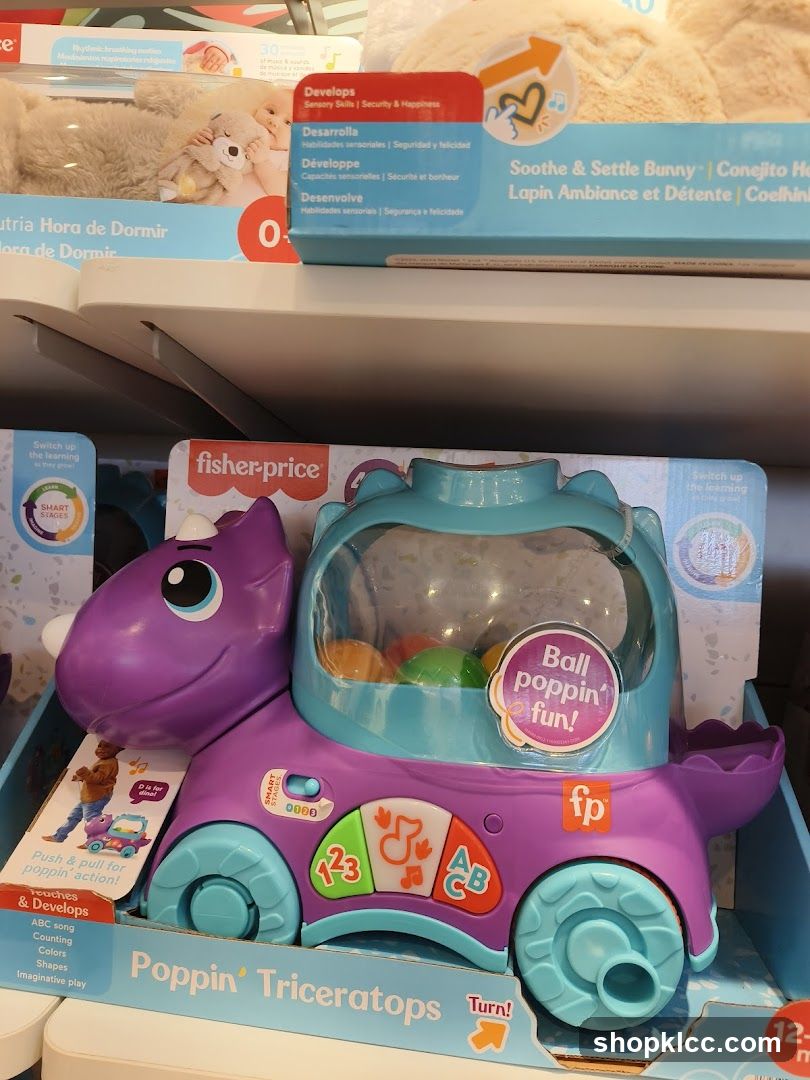 Fisher-Price Poppin' Triceratops Toy