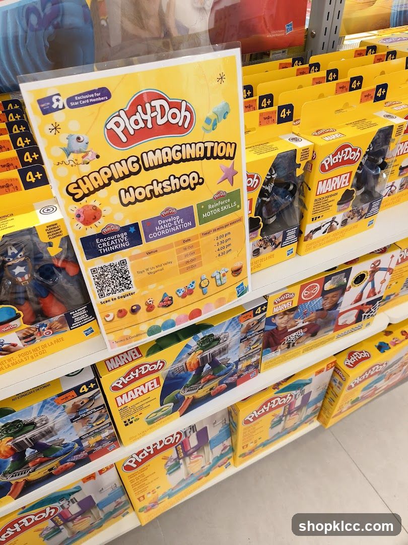 Play-Doh Shaping Imagination Workshop Poster