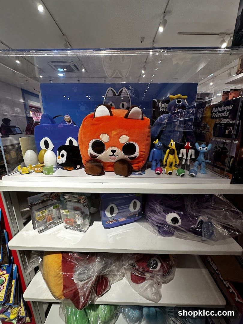 Plush Toys and Figures Display
