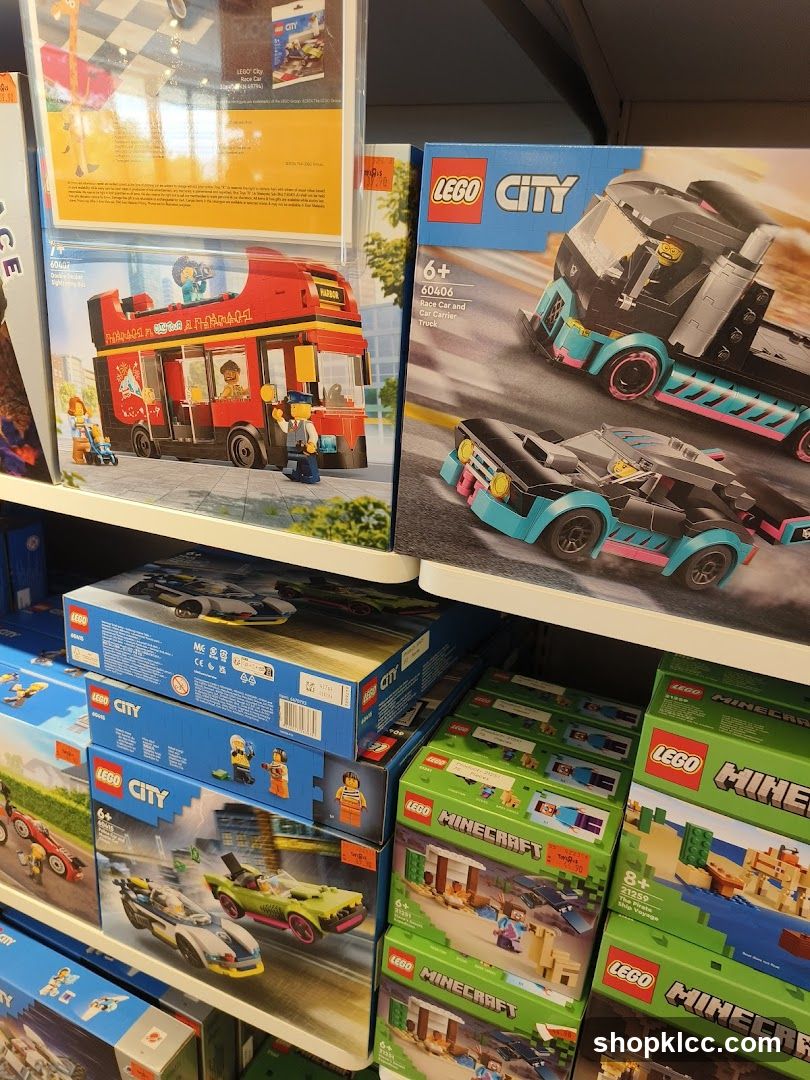 LEGO City and Minecraft Sets