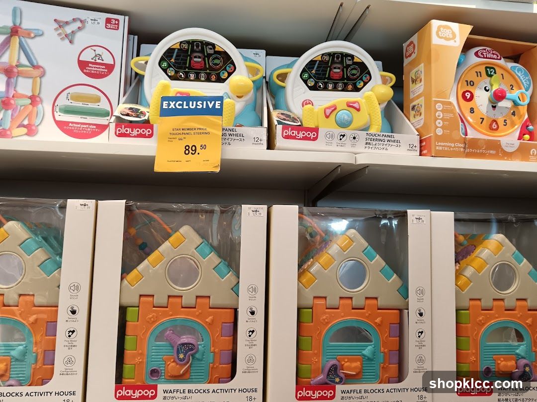 Toys on Shelves