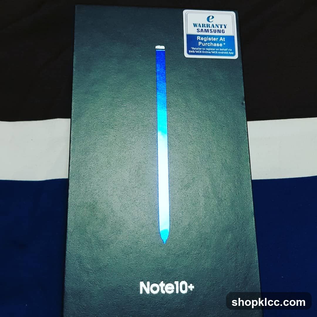 Samsung Note10+ Box