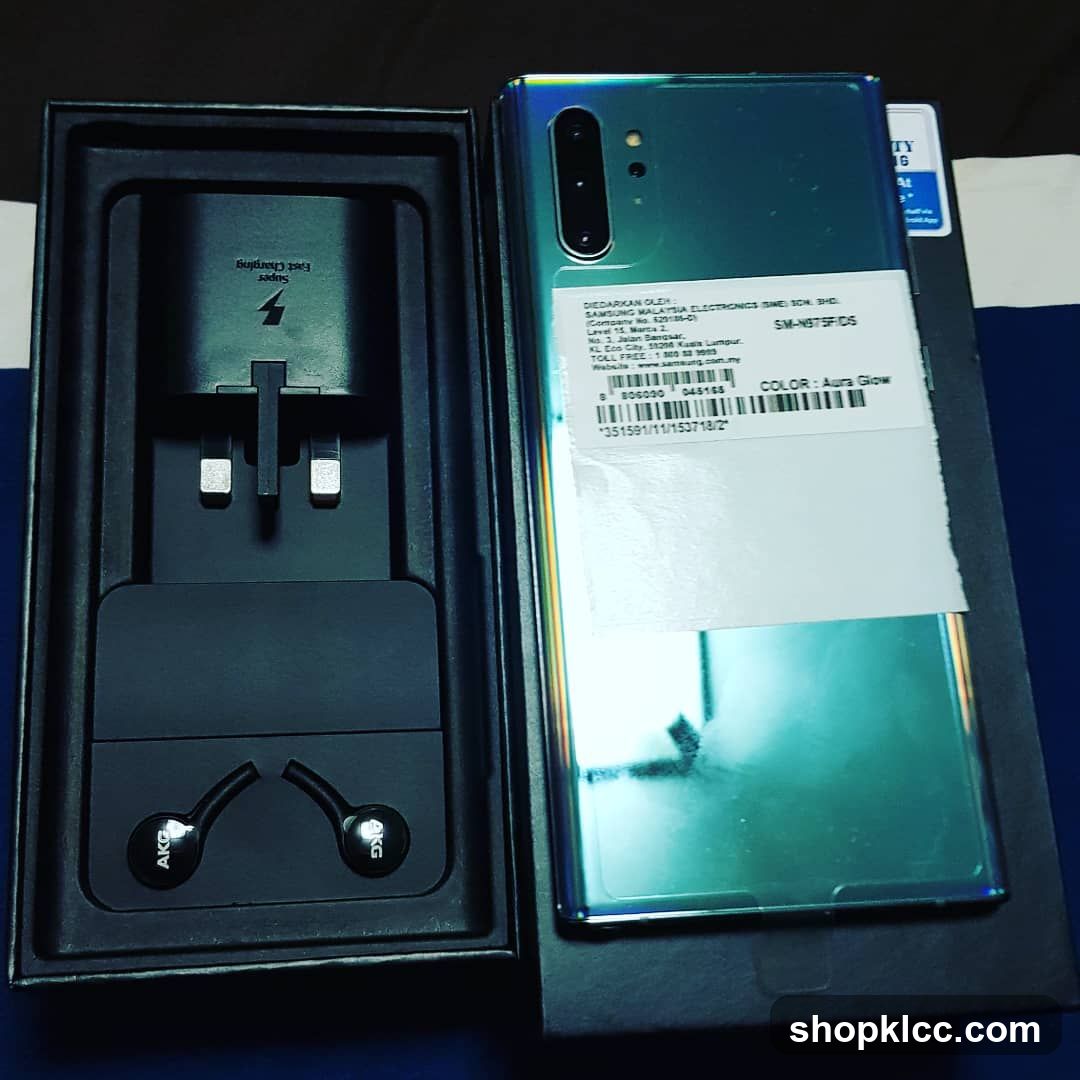 Samsung Galaxy Note 10+ Box Contents