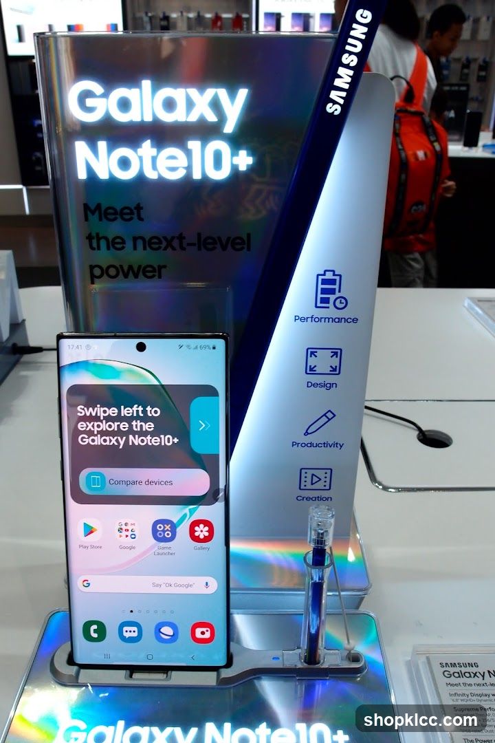 Samsung Galaxy Note10+ Display