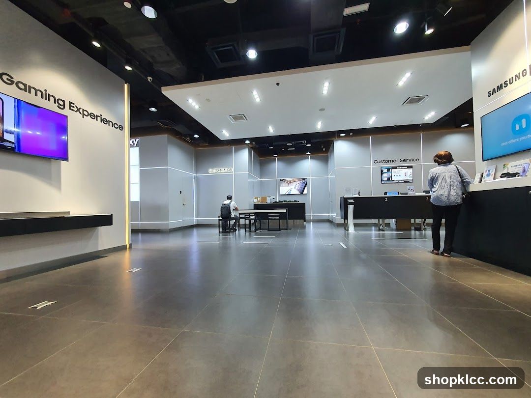 Samsung Store Interior