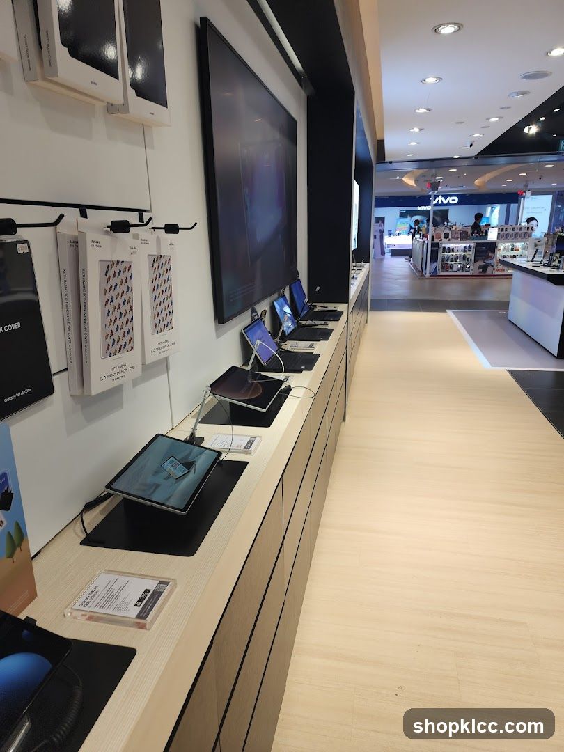 Electronics Store Display