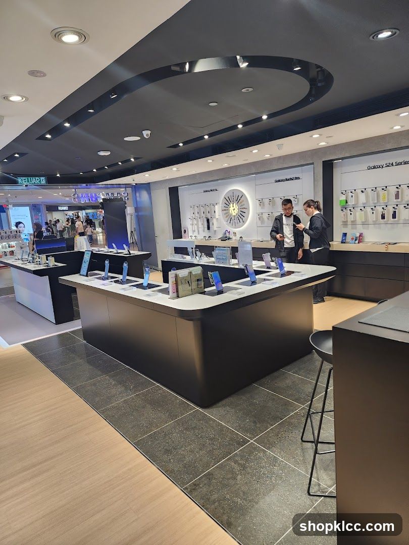 Electronics Store Display