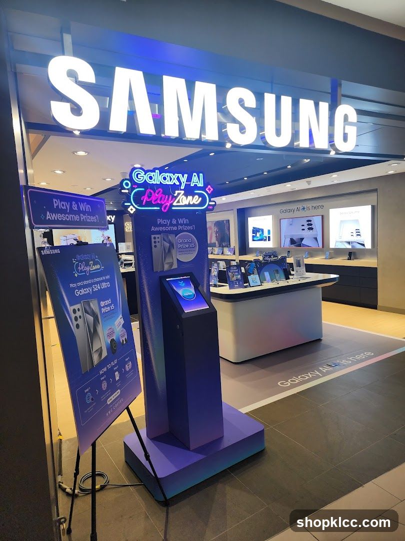 Samsung Store Entrance