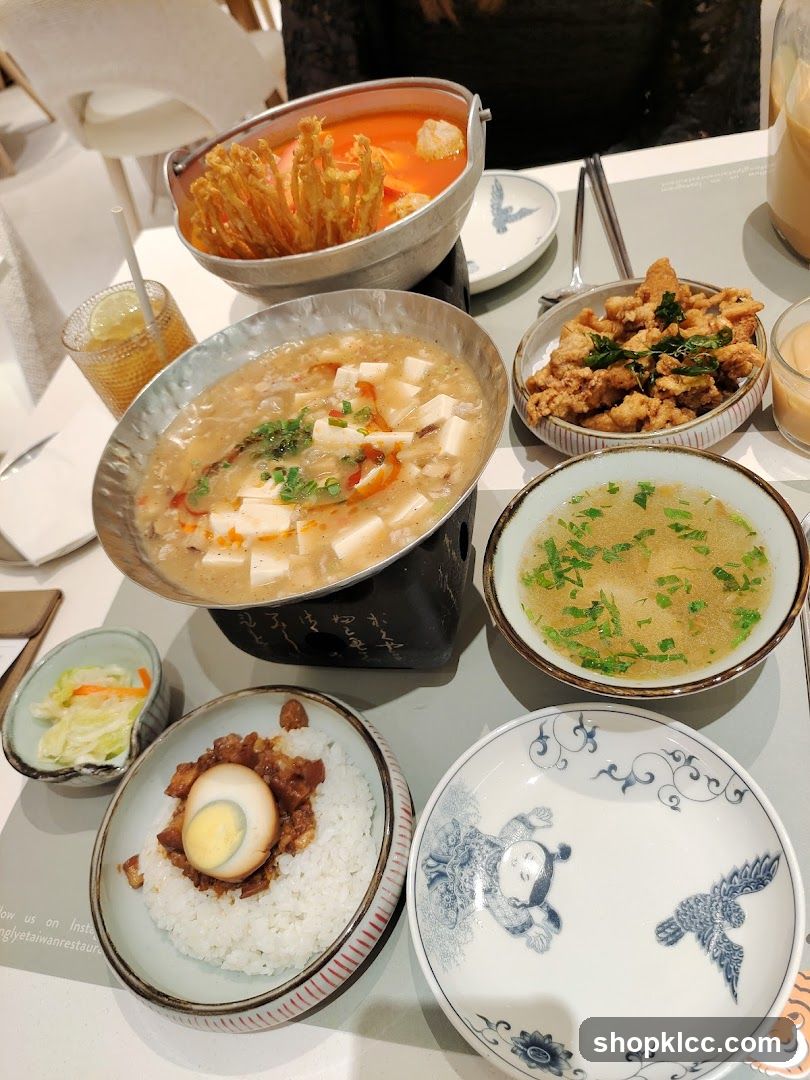 Taiwanese Food Spread