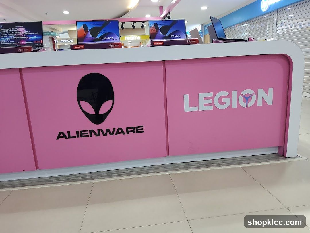 Alienware and Legion Branded Counter