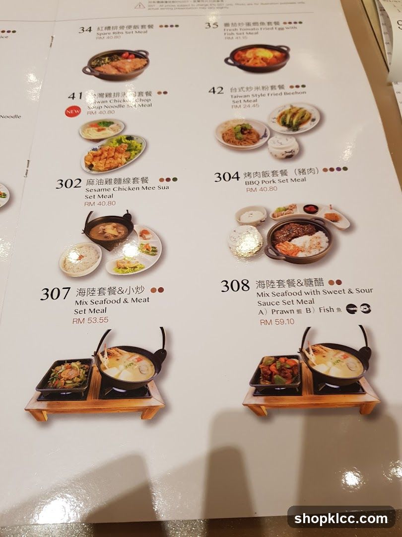 Menu Items