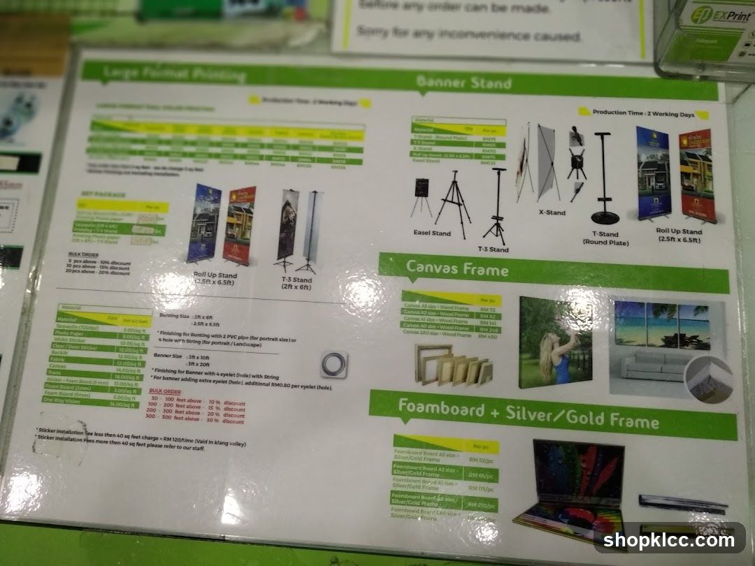 Large Format Printing