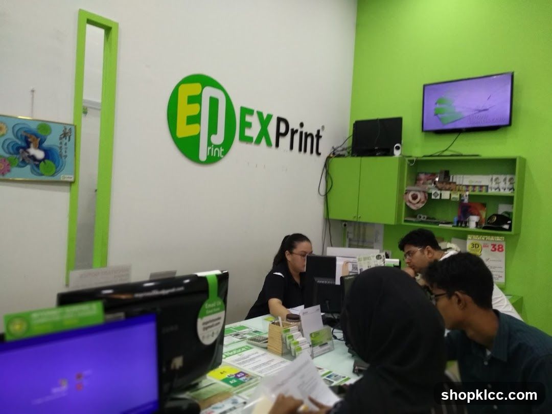 Printing Shop Interior