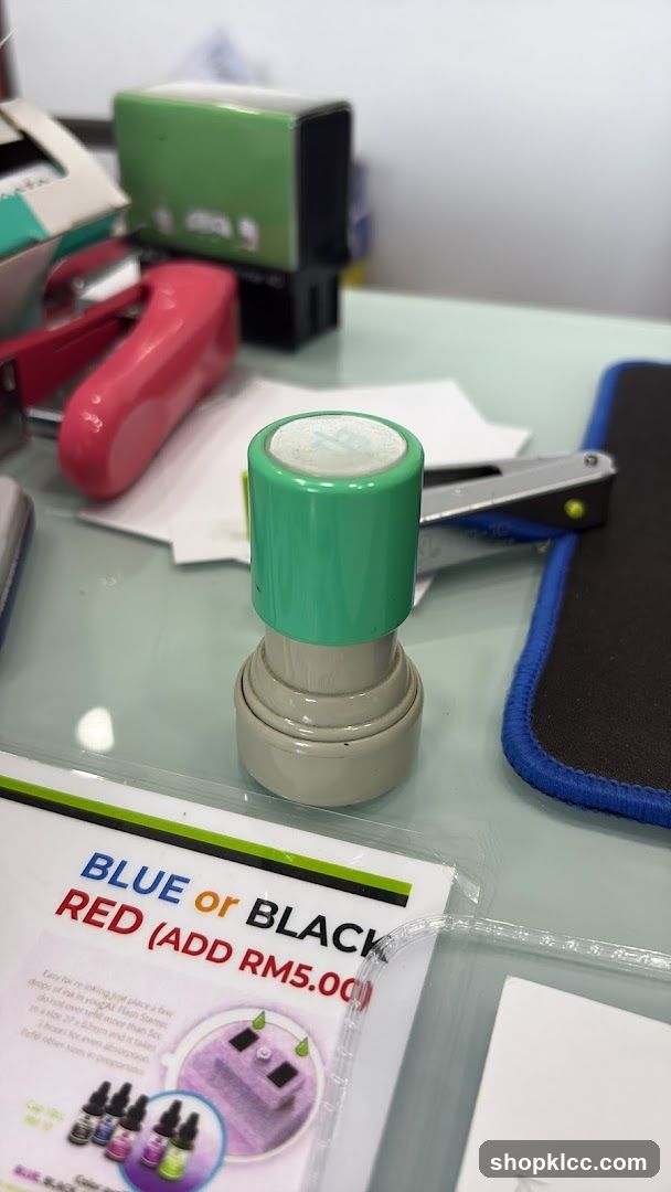Stamp and Ink Refill Information