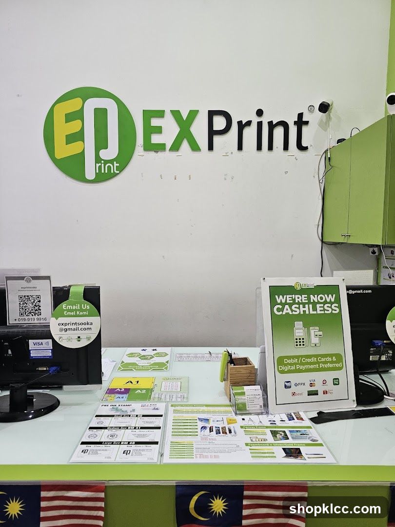Printing Services Counter