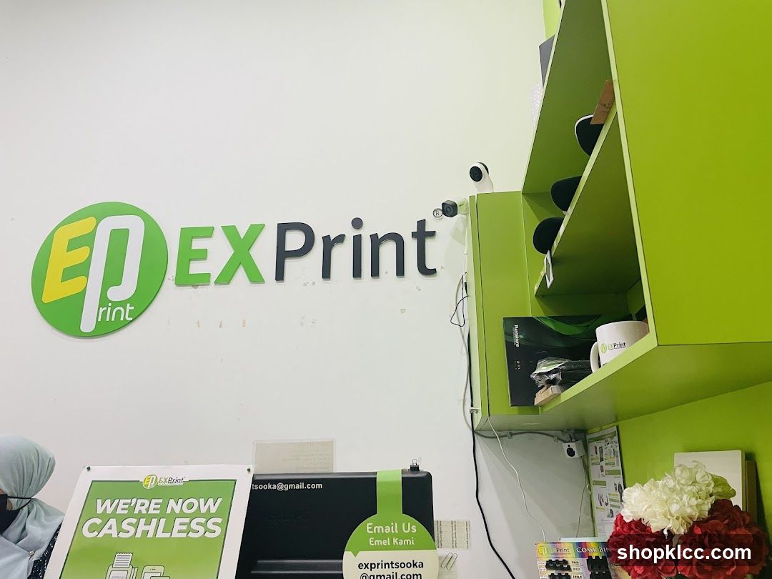 EXPrint Store Interior