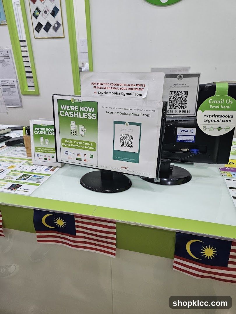 Cashless Payment Counter