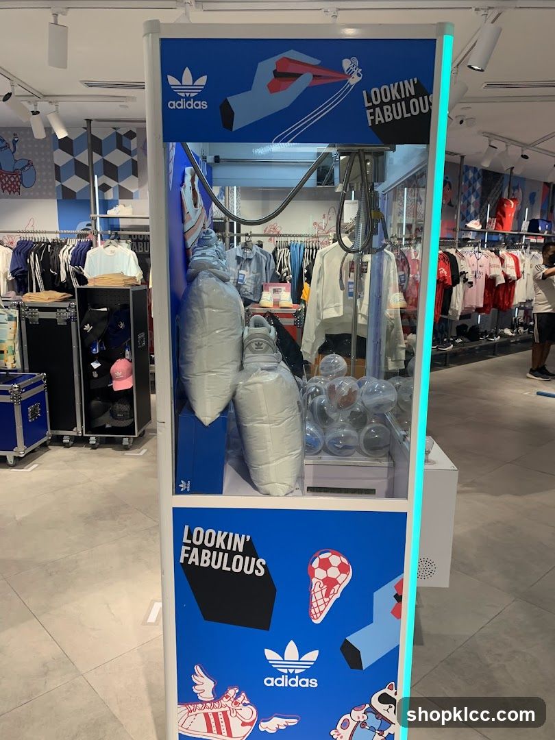 Adidas Claw Machine
